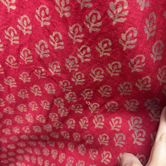 Vintage Sundeep Boho Dress 60s 70s Indian Peasant Hippie Prairie Woodstock XS/S - Picture 6 of 14